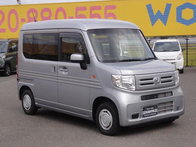 Ｎ－ＶＡＮ Ｌ・ホンダセンシング　インパネ６速　アイドリングストップ　オートエアコン　ポータブルナビ　ＥＴＣ　前後ドラレコ　電格ミラー　キーレス　パワステ　パワーウィンドウ　ホンダセンシング（3枚目）