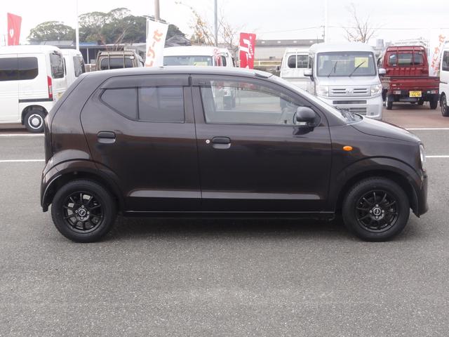 アルト F 5速マニュアル CD 社外13インチアルミホイール キーレス ダブルエアバック ABS パワーウィンドウ(4枚目)