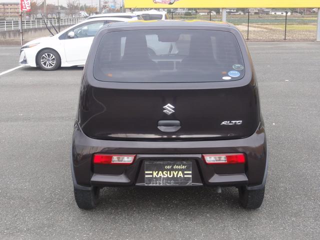 アルト F 5速マニュアル CD 社外13インチアルミホイール キーレス ダブルエアバック ABS パワーウィンドウ(6枚目)