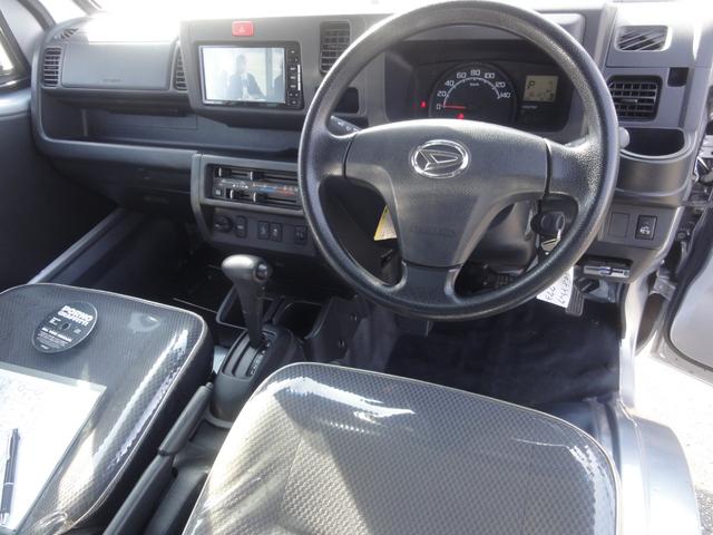 ハイゼットトラック ジャンボSAIIIt パートタイム4WD 4速オートマ Mナビ 地デジ Bluetooth ETC ドラレコ パートタイム4WD キーレス(9枚目)