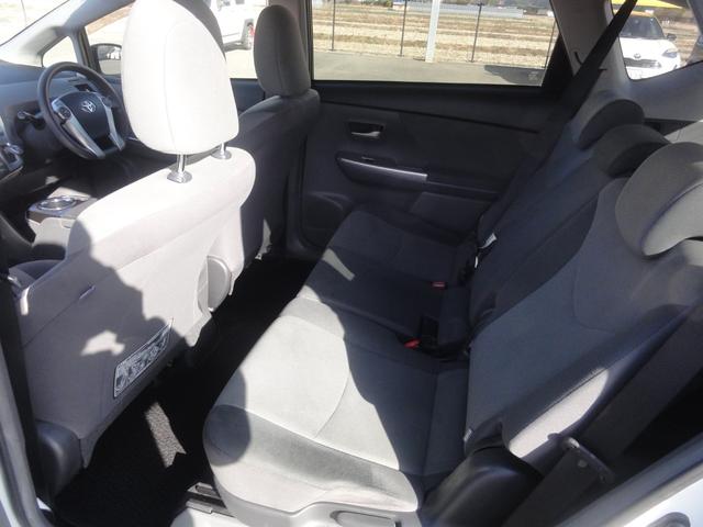 プリウスアルファ S Lセレクション CVT ナビ 地デジ バックカメラ Bluetooth ETC スマートキー 電格ミラー プライバシーガラス サイドエアバック ABS オートエアコン(14枚目)
