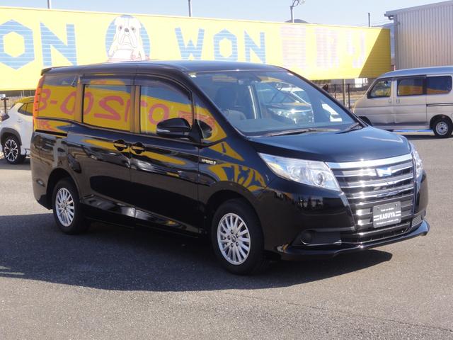 ノア ハイブリッドX 9インチナビ 地デジ バックカメラ Bluetooth ETC 両側パワースライドドア オートLED リヤフリップダウンモニター 15インチAW 電格ミラー スマートキー リヤスポ(3枚目)