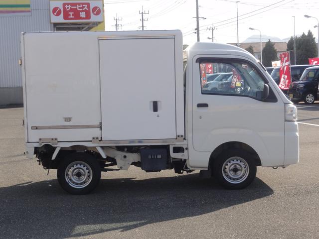 ハイゼットトラック FRP中温冷凍車 両側スライドドア仕様 4速オートマ 冷凍機マイナス7℃ エアコン パワステ ダブルエアバック ABS(4枚目)