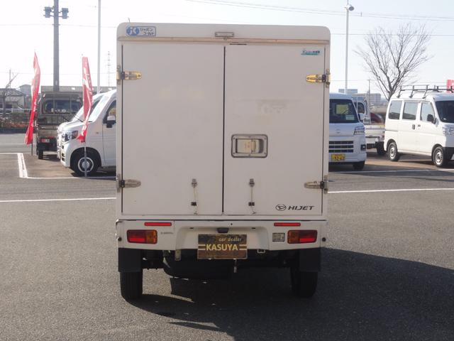 ハイゼットトラック FRP中温冷凍車 両側スライドドア仕様 4速オートマ 冷凍機マイナス7℃ エアコン パワステ ダブルエアバック ABS(6枚目)