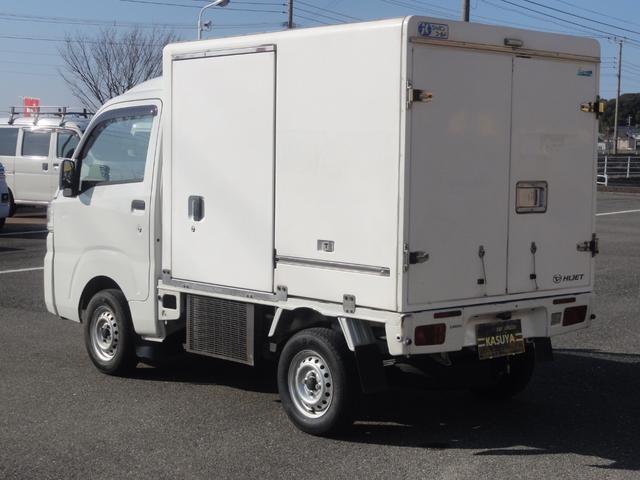 ハイゼットトラック FRP中温冷凍車 両側スライドドア仕様 4速オートマ 冷凍機マイナス7℃ エアコン パワステ ダブルエアバック ABS(7枚目)