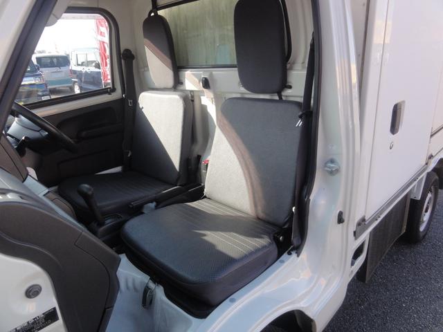 ハイゼットトラック FRP中温冷凍車 両側スライドドア仕様 4速オートマ 冷凍機マイナス7℃ エアコン パワステ ダブルエアバック ABS(15枚目)