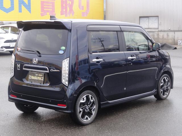 Ｎ－ＷＧＮカスタム Ｌ・ターボホンダセンシング　オートＬＥＤ　オートハイビーム　レーダークルーズ　８インチナビ　地デジ　バックカメラ　Ｂｌｕｅｔｏｏｔｈ　ＥＴＣ　前後ドラレコ　ミラーウィンカー　スマートキー　リヤスポ　１５インチＡＷ　アイドリングＳ（5枚目）