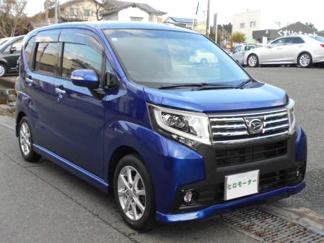 ムーヴ カスタム　Ｘ　ナビ＆フルセグＴＶ＆ＤＶＤビデオ＆Ｂｌｕｅｔｏｏｔｈ＆ＣＤ＆バックモニター・スマートキー・オートエアコン・ＬＥＤヘッドライト・フォグランプ・純正１４インチアルミ・車検令和１０年３月（3枚目）