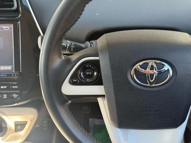 プリウス Aプレミアム 電動パワーシート 黒革シート LEDライト 地デジフルセグ Rカメラ スマキー クルコン メモリナビ AC ETC キーレスエントリー ミュージックプレイヤー接続可 イモビ アルミホイール HDML(60枚目)