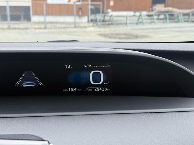 プリウス Ｓセーフティプラス　純正ナビ　ｔｏｙｏｔａチームメイト　新品フルエアロＦ・Ｓ・Ｒ　バックカメラ　ビルトインＥＴＣ　レーダークルーズコントロール　衝突軽減ブレーキ　横滑り防止　スマートキー　プッシュスタート　オートライト（37枚目）