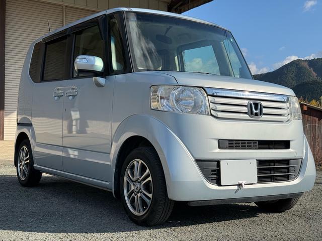 N-BOX G・Lパッケージ ギャザーズナビ Bカメラ ETC 両側スライド・片側電動 TV スマートキー アイドリングストップ 電動格納ミラー ベンチシート CVT 盗難防止システム ABS ESC CD DVD再生(6枚目)