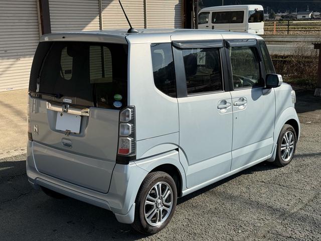 N-BOX G・Lパッケージ ギャザーズナビ Bカメラ ETC 両側スライド・片側電動 TV スマートキー アイドリングストップ 電動格納ミラー ベンチシート CVT 盗難防止システム ABS ESC CD DVD再生(15枚目)