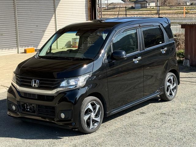 Ｎ－ＷＧＮカスタム Ｇ・ターボパッケージ　８インチナビ　ＴＶ　Ｂｌｕｅｔｏｏｔｈ　ＤＶＤ再生　Ｂモニター　ＣＴＢＡ　パドルシフト　１５インチアルミホイール　コンビシート　ステアリングスイッチ　ウィンカーミラー　プッシュスタート　スマートキー（14枚目）