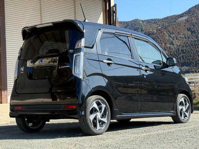 Ｎ－ＷＧＮカスタム Ｇ・ターボパッケージ　８インチナビ　ＴＶ　Ｂｌｕｅｔｏｏｔｈ　ＤＶＤ再生　Ｂモニター　ＣＴＢＡ　パドルシフト　１５インチアルミホイール　コンビシート　ステアリングスイッチ　ウィンカーミラー　プッシュスタート　スマートキー（28枚目）