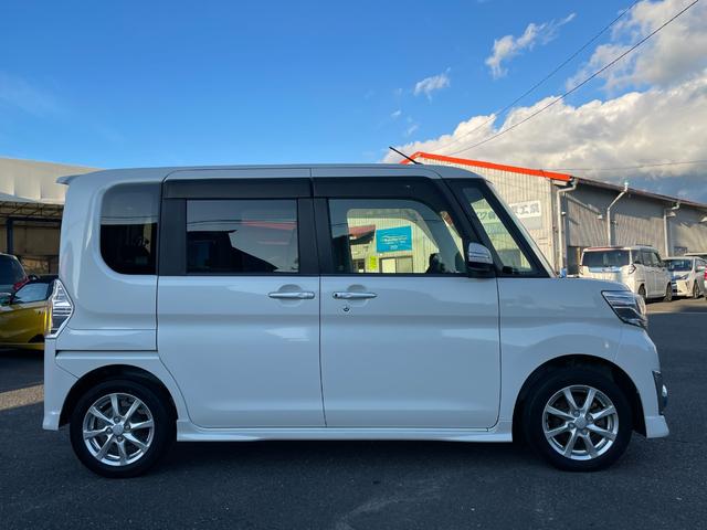 タント カスタムＸ　ＳＡ　スマートアシスト／ＨＤＤナビ／フルセグＴＶ／Ｂｌｕｅｔｏｏｔｈ／ＤＶＤ／ＣＤ録音／左側パワースライドドア／スマートキー／ＬＥＤライト／ベンチシート／アルミ／ＥＴＣ／（5枚目）