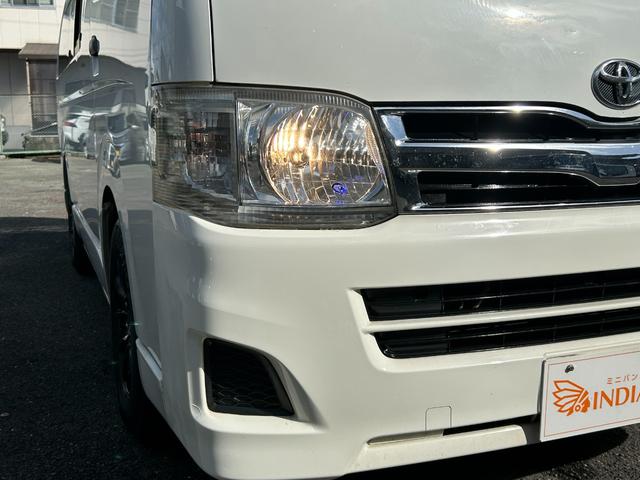 ハイエースバン ロングＤＸ　ユーザー買取車・社外ナビ・フルセグＴＶ・バックカメラ・キーレス・社外１５インチアルミホイール・９人乗り（32枚目）