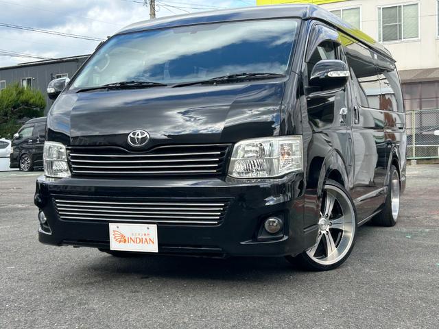 ハイエースワゴン GL 全国一年保証・社外ナビ・フルセグTV・バックカメラ・社外20インチアルミホイール・ETC・ウッドコンビハンドル(2枚目)