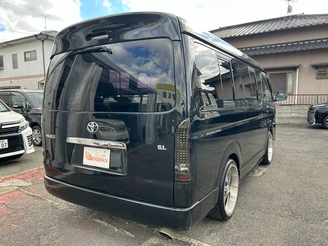 ハイエースワゴン GL 全国一年保証・社外ナビ・フルセグTV・バックカメラ・社外20インチアルミホイール・ETC・ウッドコンビハンドル(7枚目)