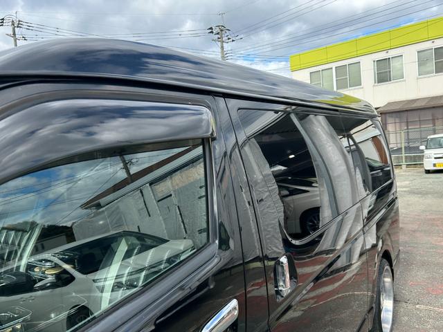 ハイエースワゴン GL 全国一年保証・社外ナビ・フルセグTV・バックカメラ・社外20インチアルミホイール・ETC・ウッドコンビハンドル(38枚目)