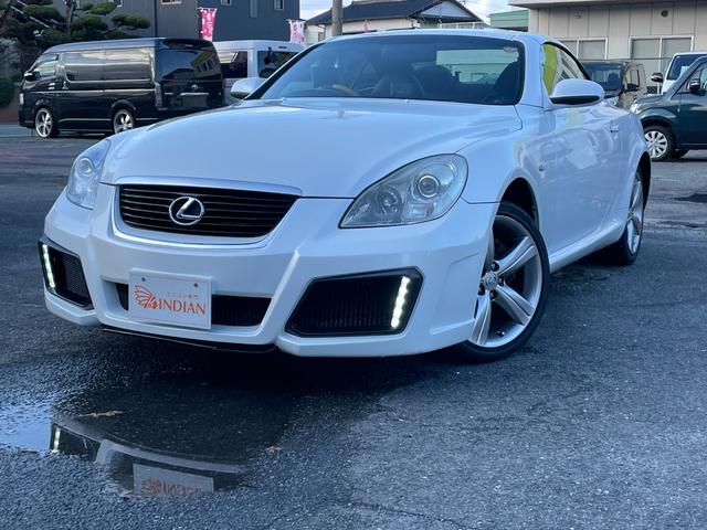 ＳＣ ＳＣ４３０　社外ナビ・フルセグＴＶ・マークレビンソン・電動オープン・黒革シート・ウッドコンビハンドル・ＥＴＣ・パワーシート・社外エアロ（3枚目）