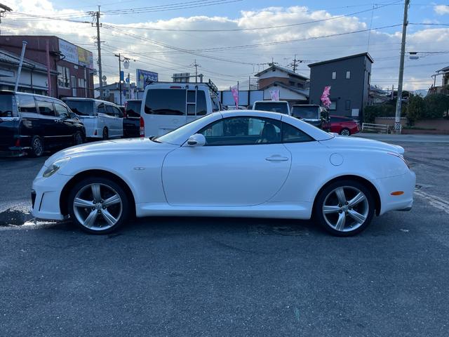 ＳＣ ＳＣ４３０　社外ナビ・フルセグＴＶ・マークレビンソン・電動オープン・黒革シート・ウッドコンビハンドル・ＥＴＣ・パワーシート・社外エアロ（7枚目）