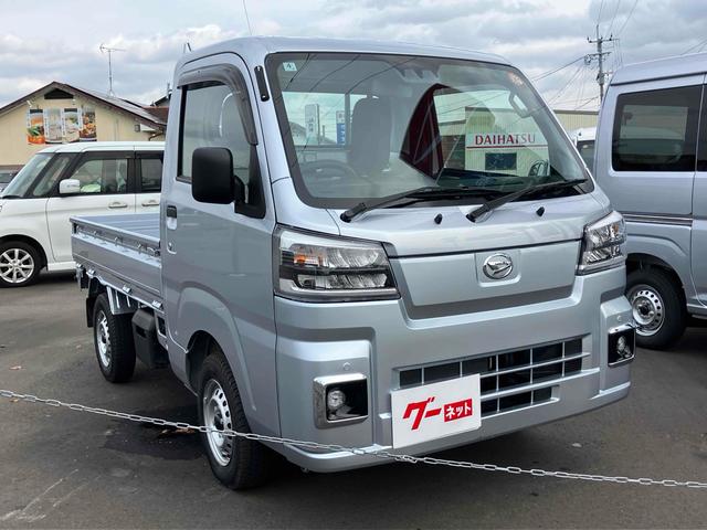 ハイゼットトラック スタンダード　４ＷＤ　ＭＴ　衝突被害軽減システム　クリアランスソナー　アイドリングストップ　オートライト　ＡＢＳ　ＥＳＣ　エアコン　パワーステアリング　運転席エアバッグ（4枚目）