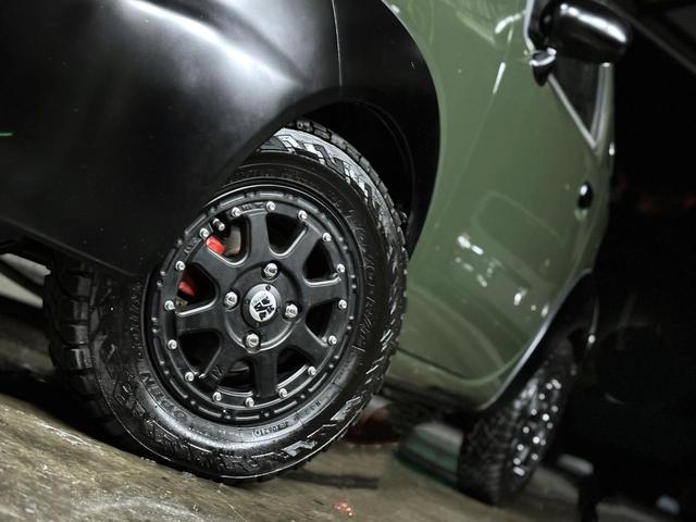 ツイン ガソリンＢ　★修複歴無★走行４．２万キロ台★Ｘ－ＴＲＥＭＥ－Ｊ　１２ＡＷ　ＴＯＹＯオープンカントリー　内外装アーミーグリーンＮＥＷペイント　ルーフキャリア（5枚目）