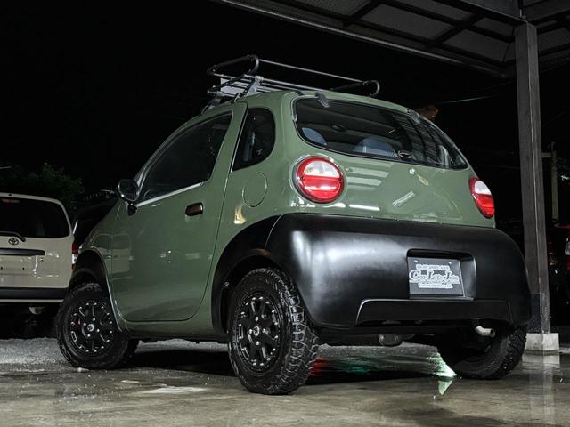 ツイン ガソリンＢ　★修複歴無★走行４．２万キロ台★Ｘ－ＴＲＥＭＥ－Ｊ　１２ＡＷ　ＴＯＹＯオープンカントリー　内外装アーミーグリーンＮＥＷペイント　ルーフキャリア（13枚目）