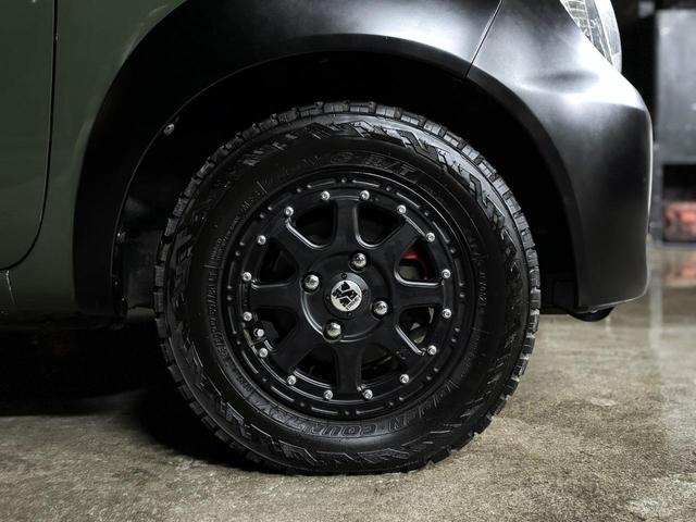 ツイン ガソリンＢ　★修複歴無★走行４．２万キロ台★Ｘ－ＴＲＥＭＥ－Ｊ　１２ＡＷ　ＴＯＹＯオープンカントリー　内外装アーミーグリーンＮＥＷペイント　ルーフキャリア（20枚目）