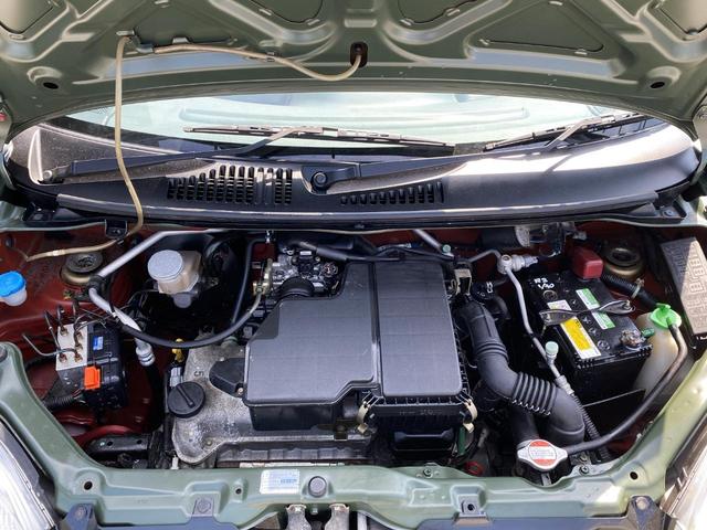 ツイン ガソリンＢ　★修複歴無★走行４．２万キロ台★Ｘ－ＴＲＥＭＥ－Ｊ　１２ＡＷ　ＴＯＹＯオープンカントリー　内外装アーミーグリーンＮＥＷペイント　ルーフキャリア（32枚目）