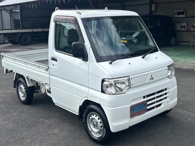 ミニキャブトラック Vタイプ 4WD(スイッチ切り替え)タイミングベルト交換済み 予備車検済み エアコン パワステ 荷台灯 荷台マット付き(6枚目)