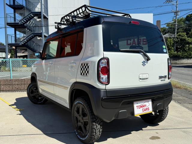 ハスラー X 新品シートカバー/新品TOYOオープンカントリーRT4本/新品リフトアップサス/新品ルーフキャリア&カーゴ/車検令和9年9月まで/ナビTV/ドラレコ/HID/シートヒーター/Bカメラ/レーダーブレーキ(3枚目)
