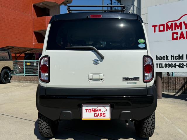 ハスラー X 新品シートカバー/新品TOYOオープンカントリーRT4本/新品リフトアップサス/新品ルーフキャリア&カーゴ/車検令和9年9月まで/ナビTV/ドラレコ/HID/シートヒーター/Bカメラ/レーダーブレーキ(5枚目)
