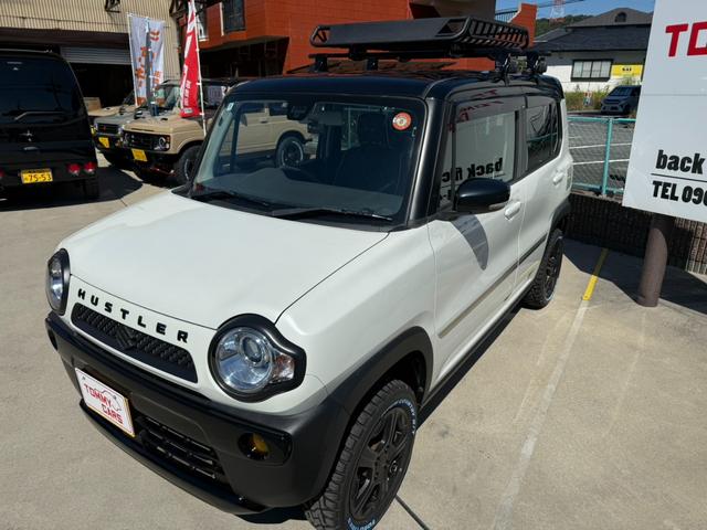 ハスラー X 新品シートカバー/新品TOYOオープンカントリーRT4本/新品リフトアップサス/新品ルーフキャリア&カーゴ/車検令和9年9月まで/ナビTV/ドラレコ/HID/シートヒーター/Bカメラ/レーダーブレーキ(8枚目)