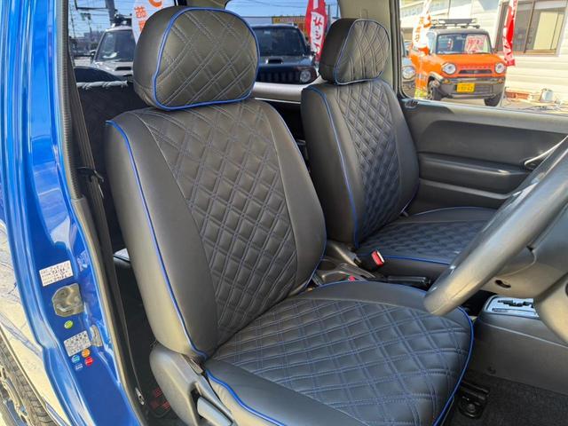 ジムニー ＸＧ　新品ＴＯＹＯオープンカントリーＲＴ／新品シートカバー／リフトアップＫＩＴ／社外アルミ／ＥＴＣ／社外前後ショートバンパー／車検令和９年７月３１日まで／４ＷＤターボ／ナビ／フルセグ／ＢＴ対応／ＬＥＤライト（18枚目）