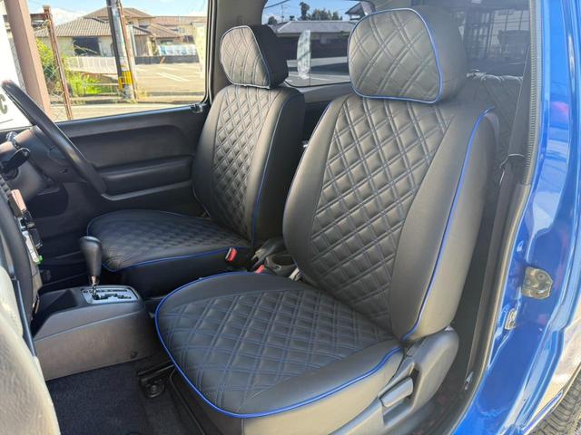 ジムニー ＸＧ　新品ＴＯＹＯオープンカントリーＲＴ／新品シートカバー／リフトアップＫＩＴ／社外アルミ／ＥＴＣ／社外前後ショートバンパー／車検令和９年７月３１日まで／４ＷＤターボ／ナビ／フルセグ／ＢＴ対応／ＬＥＤライト（19枚目）