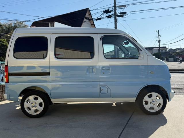 エブリイ PA フェイスチェンジキット/普通車登録公認済/ツートン全塗装/社外アルミ/禁煙/シートカバー/オートマ/(6枚目)