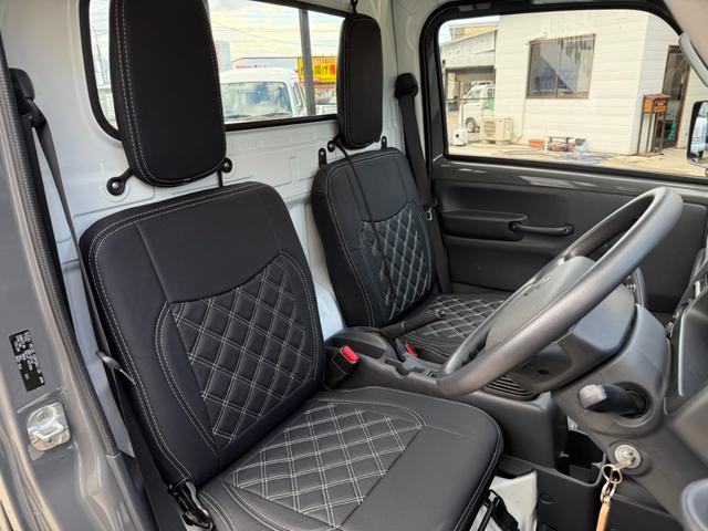 キャリイトラック ＫＣエアコン・パワステ　全塗装／新品シートカバー／新品バンパーガード／新品リフトアップＫＩＴ／新品マッドタイヤ／社外アルミ／ライトスモーク加工ヘッドライト＆テールレンズ／新品ゴムマット／エアコン／パワステ／禁煙車（19枚目）