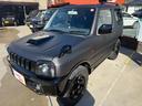 ジムニー ランドベンチャー　マットグレー全塗装／車検令和９年１１月まで／ライトスモーク加工ヘッドライト／５ＭＴ／４ＷＤ／ターボ／シートヒーター／キーレス／エアコン／ライトカバー／ジオランダーＭＴタイヤ／純正ブラックアルミ／（8枚目）