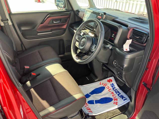 スペーシアカスタム HYBRID XSターボ スズキコネクト装着車/サポカー デュアルセンサーブレーキサポートII│後席両側パワースライドドア│LEDヘッドランプ│15インチアルミホイール│全方位モニター付ナビ│ブラック2トーン(43枚目)