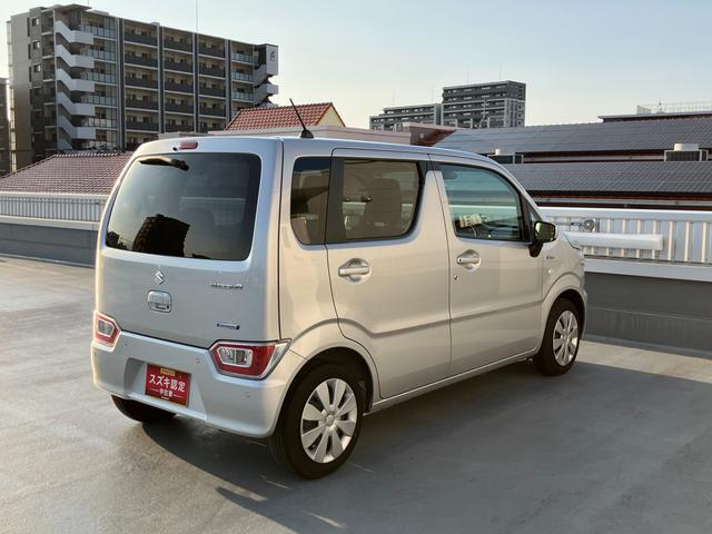 ワゴンＲ ＨＹＢＲＩＤ　ＦＸ－Ｓ　４型　サポカー　デュアルカメラブレーキサポート│１４インチホイールキャップ│オートエアコン（10枚目）