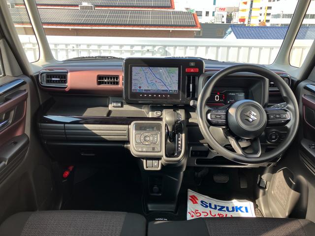 スペーシアカスタム HYBRID GS 全方位モニター付ナビ/サポカー デュアルセンサーブレーキサポートII│後席左側パワースライドドア│LEDヘッドランプ│15インチアルミホイール│スズキコネクト対応通信機(8枚目)