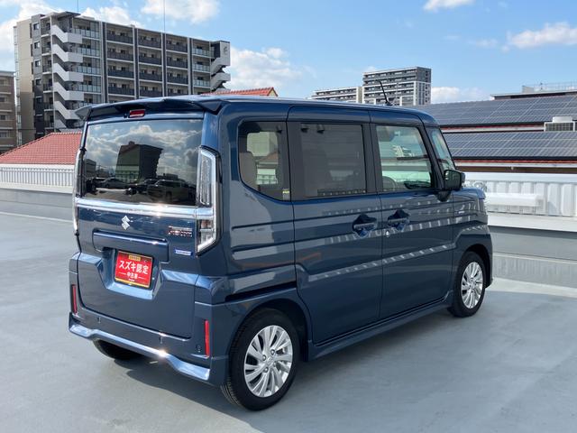 スペーシアカスタム HYBRID GS 全方位モニター付ナビ/サポカー デュアルセンサーブレーキサポートII│後席左側パワースライドドア│LEDヘッドランプ│15インチアルミホイール│スズキコネクト対応通信機(9枚目)