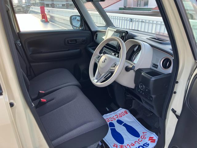 ワゴンRスマイル HYBRID S 3型 コネクト対応通信機装着車/サポカー 全方位モニター付ナビ│デュアルセンサーブレーキサポートII│LEDヘッドランプ│後席左側パワースライドドア│ヘッドアップディスプレイ│ベージュ2トーン(33枚目)