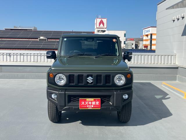 ジムニー ＸＣ　２型　ドライブレコーダー／ＥＴＣ／サポカー　デュアルセンサーブレーキサポート│ＬＥＤヘッドランプ│本革巻ステアリングホイール│ナビ・ＴＶ│１６インチアルミホイール（5枚目）