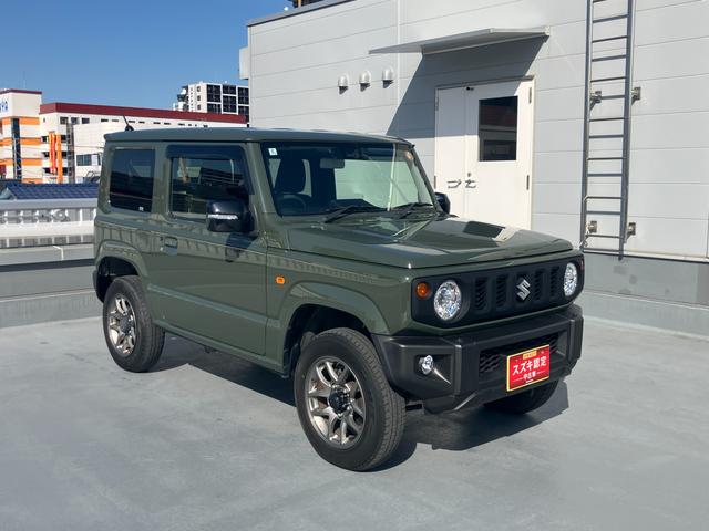 ジムニー ＸＣ　２型　ドライブレコーダー／ＥＴＣ／サポカー　デュアルセンサーブレーキサポート│ＬＥＤヘッドランプ│本革巻ステアリングホイール│ナビ・ＴＶ│１６インチアルミホイール（24枚目）