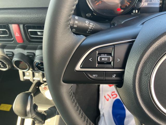 ジムニー ＸＣ　２型　ドライブレコーダー／ＥＴＣ／サポカー　デュアルセンサーブレーキサポート│ＬＥＤヘッドランプ│本革巻ステアリングホイール│ナビ・ＴＶ│１６インチアルミホイール（35枚目）