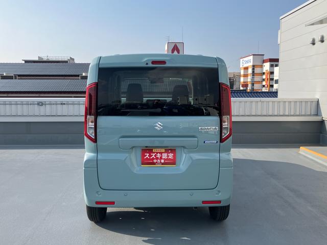 スペーシア ＨＹＢＲＩＤ　Ｇ　スズキコネクト装着車／サポカー　全方位モニター付ナビ│ＬＥＤヘッドランプ│デュアルセンサーブレーキサポートＩＩ│１４インチホイールキャップ│ステアリングオーディオスイッチ│オートエアコン（32枚目）