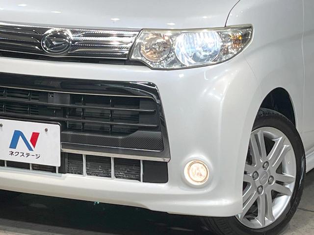 タント カスタムＲＳ　電動スライドドア　ＤＶＤナビ　禁煙車　スマートキー　ＨＩＤヘッド　ＥＴＣ　オートエアコン　純正１５インチアルミ　Ｂｌｕｅｔｏｏｔｈ　ＤＶＤ再生　地デジ（12枚目）