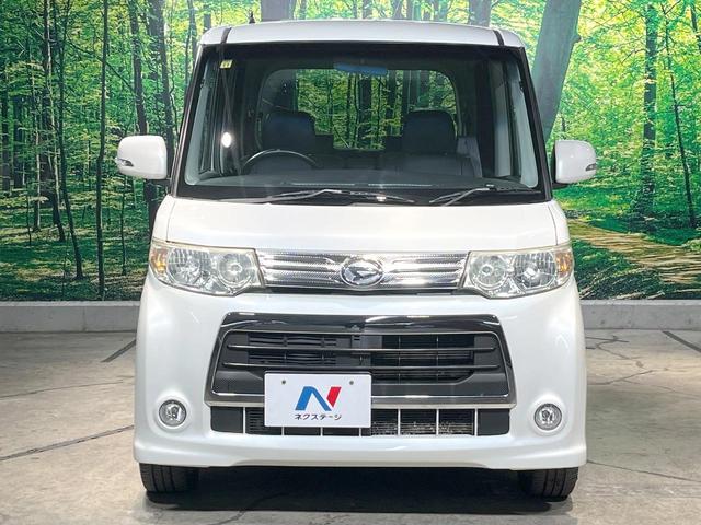タント カスタムＲＳ　電動スライドドア　ＤＶＤナビ　禁煙車　スマートキー　ＨＩＤヘッド　ＥＴＣ　オートエアコン　純正１５インチアルミ　Ｂｌｕｅｔｏｏｔｈ　ＤＶＤ再生　地デジ（14枚目）